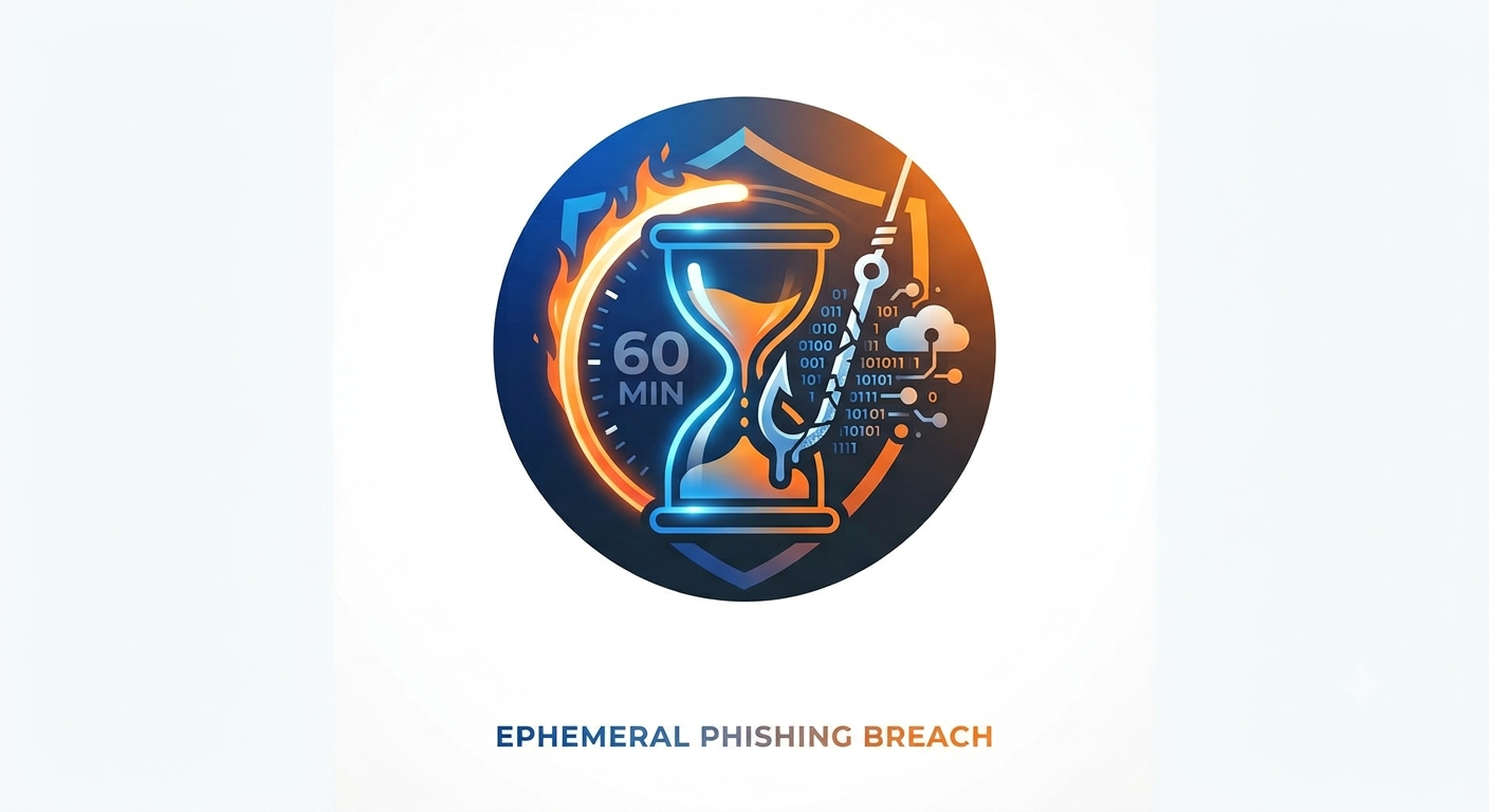 The 60-Minute Site: Phishing That Deletes Its Own Evidence