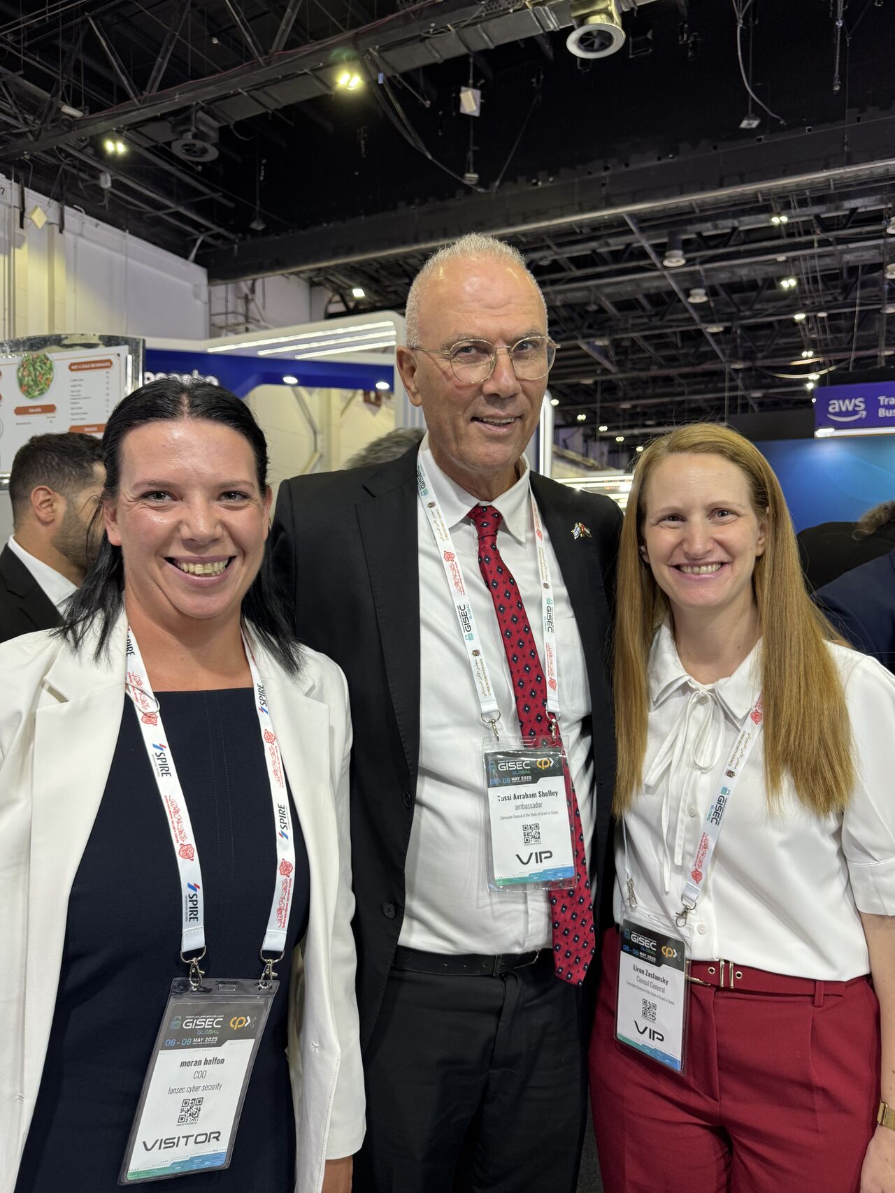 The IONSEC team demonstrating the DFIR platform at GISEC 2025
