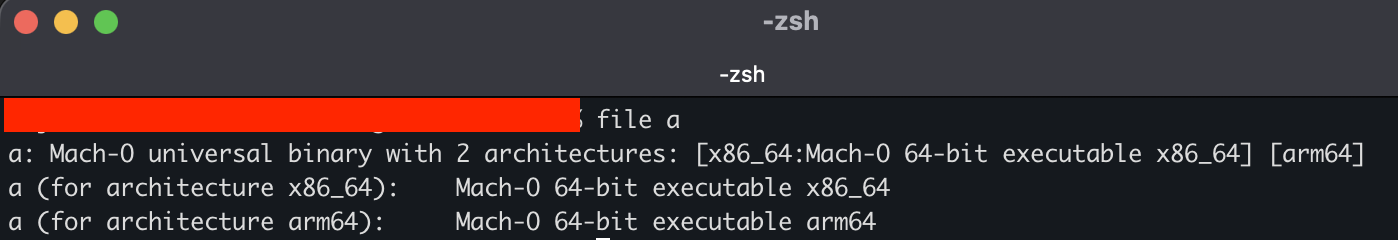 C++ dropper carrying payloads for both Apple Silicon and Intel Macs