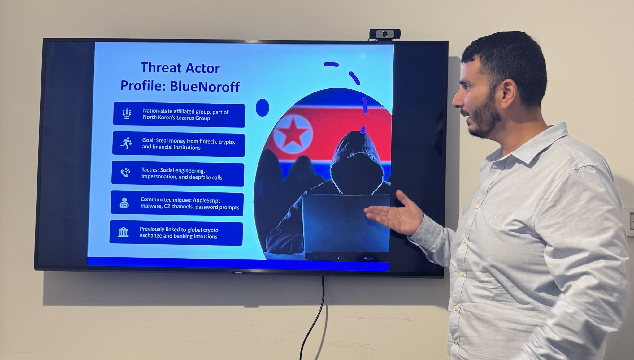 Overview of how the victim was drawn into the compromise