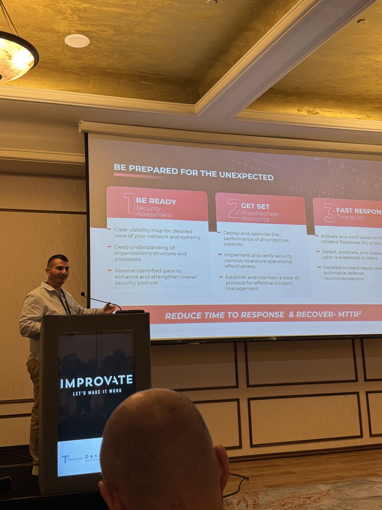 Attendees at the IMPROVATE CISO Summit