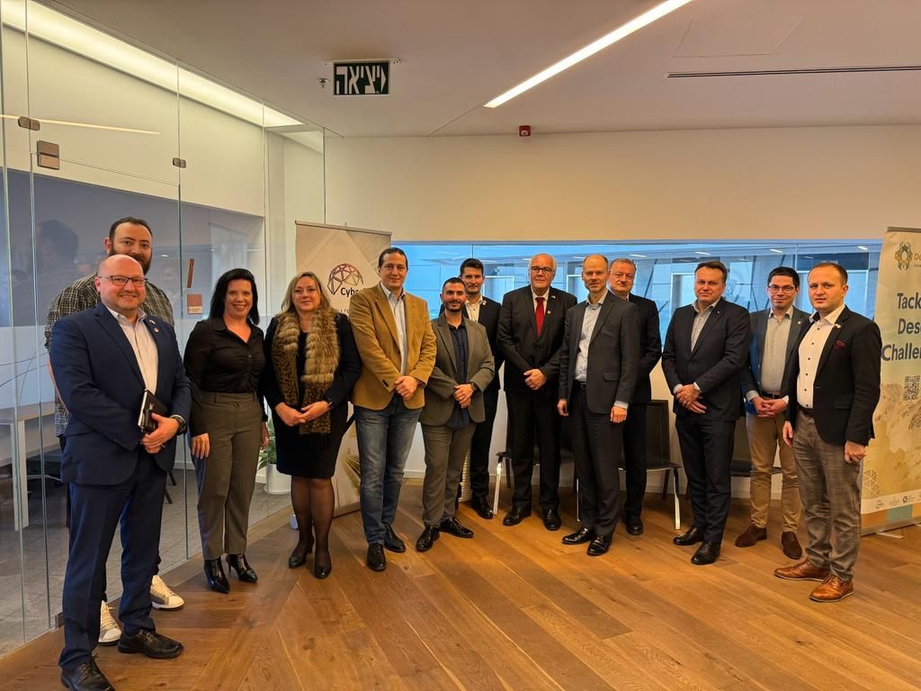The IONSEC team with the visiting Czech delegation