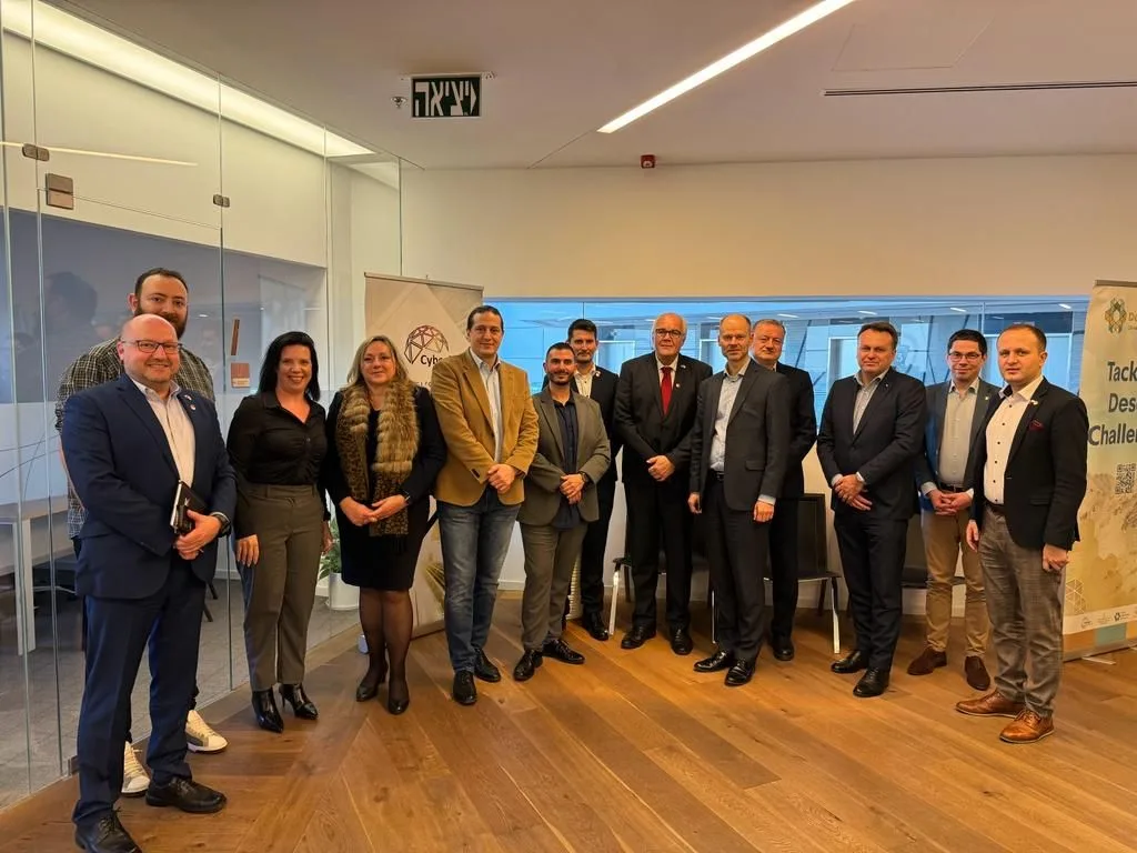 The IONSEC team with the visiting Czech delegation