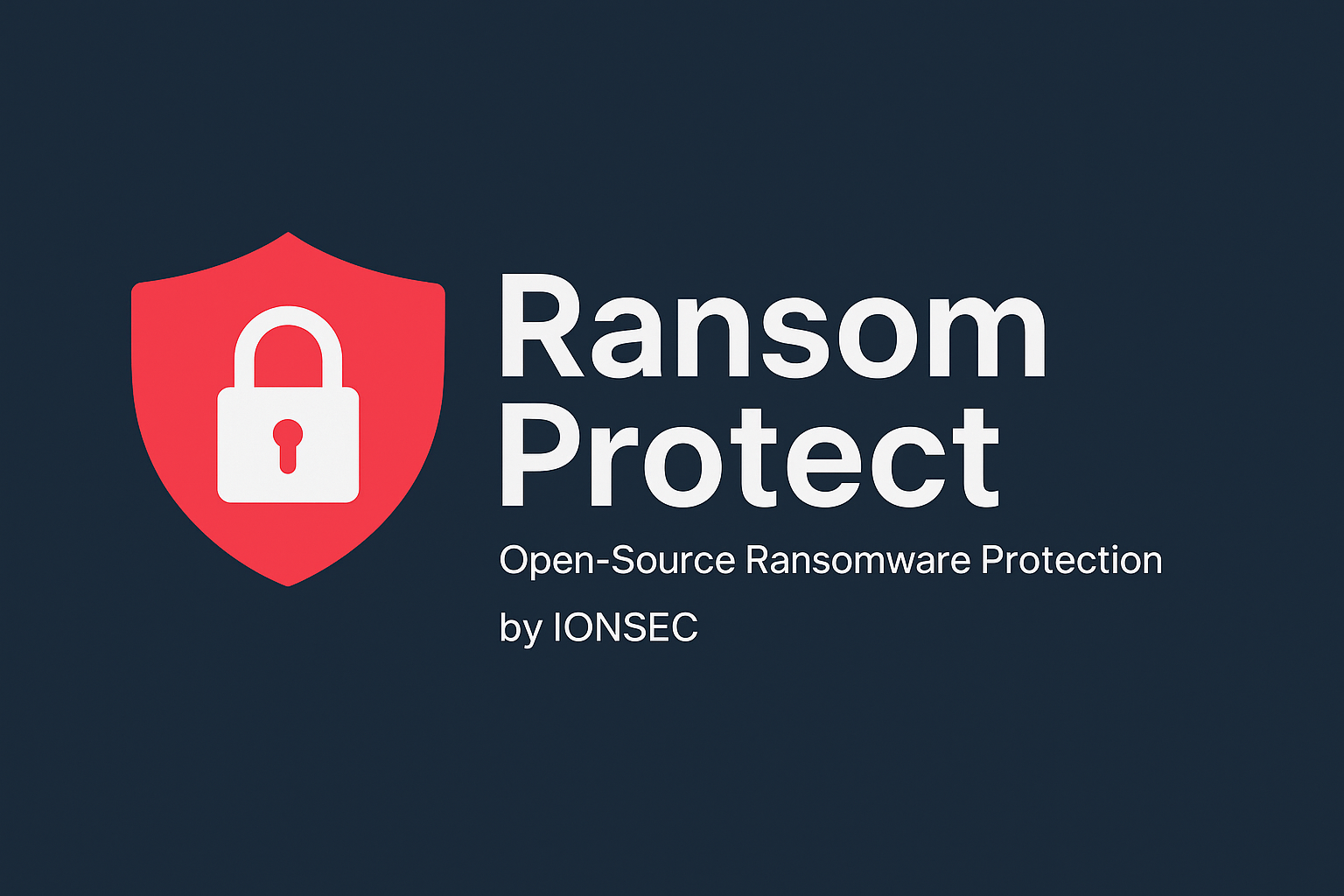 RansomProtect – Open-Source Defense Against Ransomware & Wipers