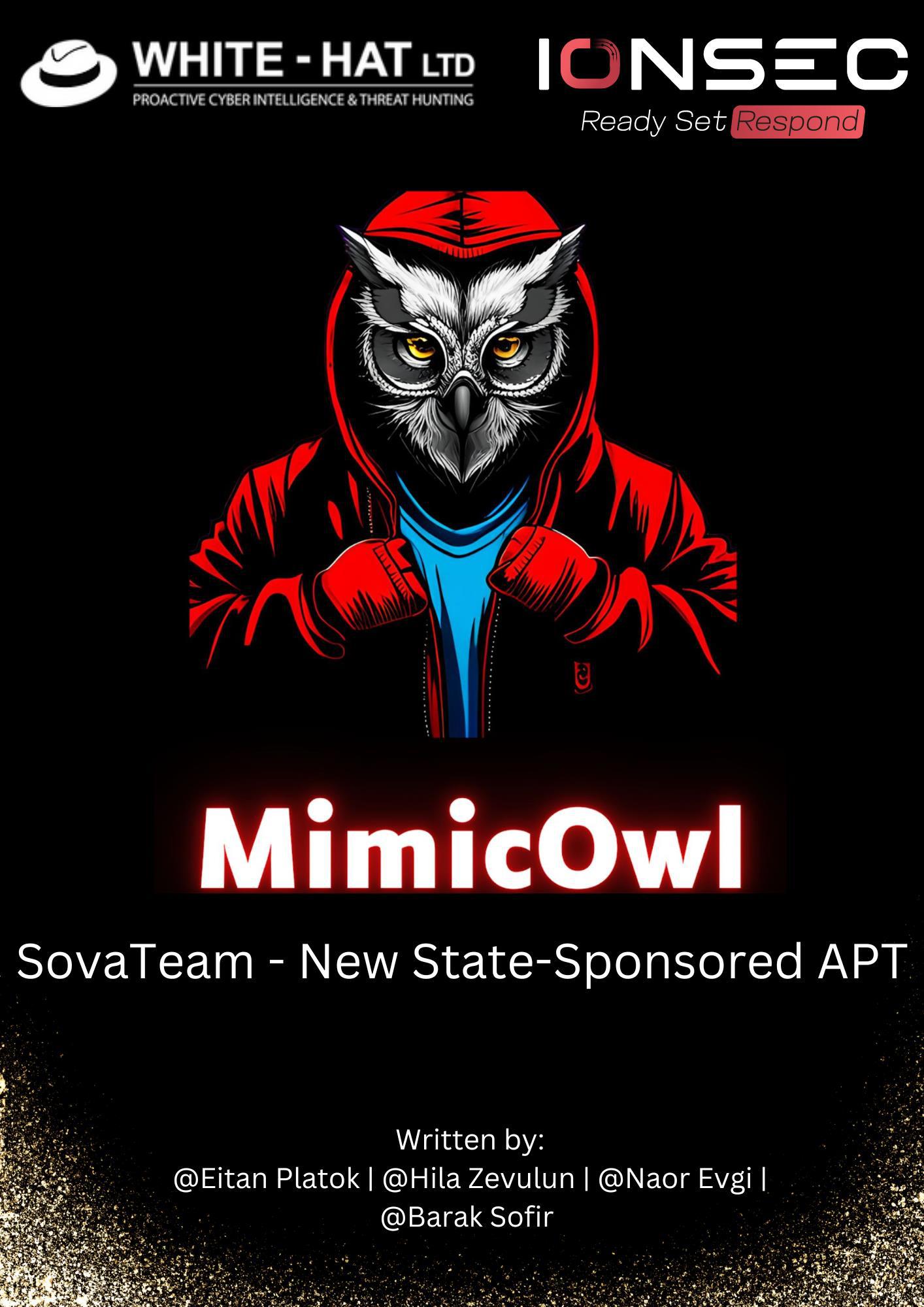 SovaTeam - New State-Sponsored APT