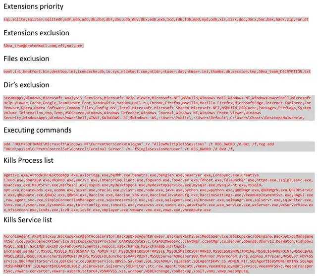 Configuration value naming the specific file chosen for the first encryption